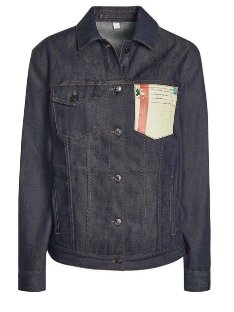 burberry jeansjacke damen